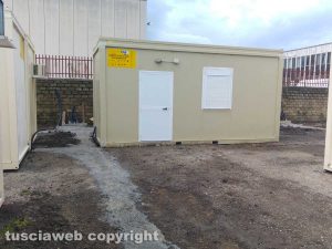 Viterbo - Migranti - Il centro d'accoglienza all'ex fiera