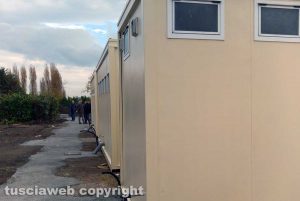 Viterbo - Migranti - Il centro d'accoglienza all'ex fiera