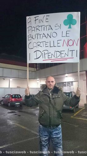 Sciopero generale alla sala Bingo di Viterbo