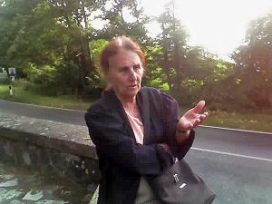 Cecilia all'età di 75 anni nel 2005