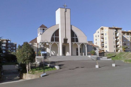 Tarquinia - La chiesa Madonna dell'Ulivo