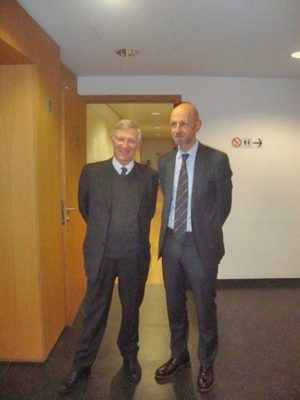 L'assessore Fabiani e il rettore Ruggieri