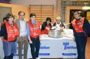 Piatti tipici e solidarietà alla cena Telethon