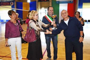 Il sindaco Sergio Caci al Trofeo città di Montalto per le scuole di primo grado
