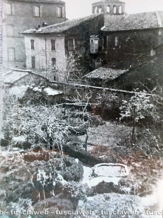 Viterbo - Come eravamo - Giardino della parrocchia di San Faustino