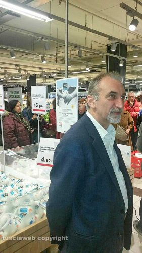 Mozzarella di bufala campana Dop Libera terra alla Coop di Roma Laurentino
