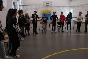 Viterbo - Body percussion a Santa Maria in Gradi