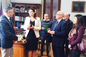 Ronciglione - La visita dell'ambasciatrice della Moldova