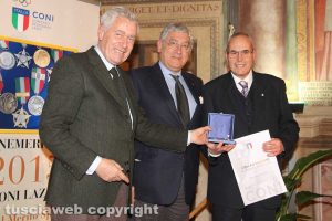 Viterbo - La consegna delle benemerenze Coni