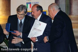 Viterbo - La consegna delle benemerenze Coni