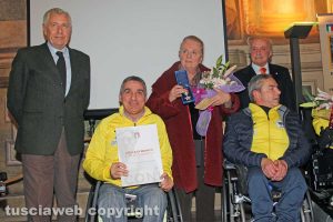 Viterbo - La consegna delle benemerenze Coni