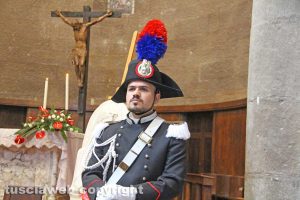Viterbo - I carabinieri festeggiano la Virgo Fidelis