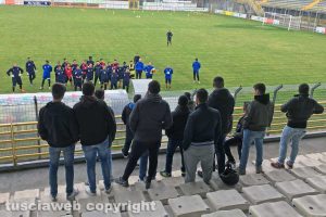Sport - Calcio - Viterbese - Gli ultras al Rocchi