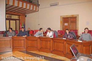Gli studenti a Palazzo Gentili