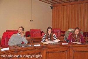 Gli studenti a Palazzo Gentili
