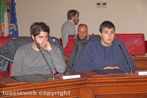 Gli studenti a Palazzo Gentili