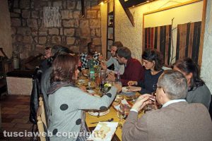 Viterbo - Omicidio Kercher - Rudy Guede a cena al ristorante Il Richiastro