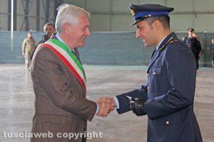 Viterbo - Il sindaco Leonardo Michelini
