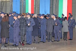 Viterbo - La consegna dei gradi di maresciallo agli allievi