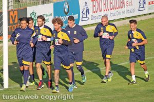 Sport - Calcio - Viterbese - L'allenamento al Rocchi