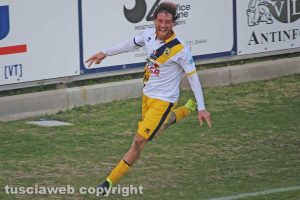 Sport - Calcio - Viterbese - L'esultanza di Marano
