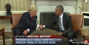 Trump e Obama