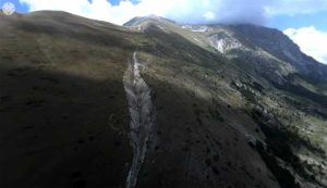 Terremoto - Le immagini della faglia riprese da Ingv