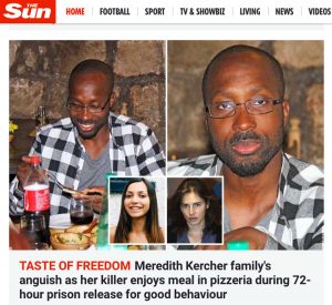 The Sun rilancia la notizia pubblicata da Tusciaweb su Rudy Guede