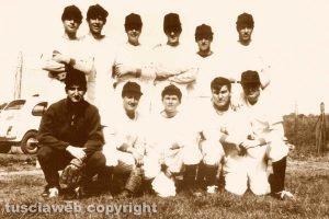 Montefiascone - La squadra di baseball montefiasconese del 1968