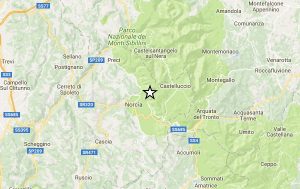 Norcia - Terremoto di magnitudo 3,9