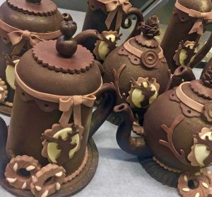 Fabbrica di cioccolato al Caffeina Christmas village