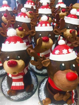 Fabbrica di cioccolato al Caffeina Christmas village