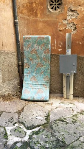 Viterbo - Degrado in via Fontanella del Suffragio