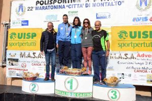 Montalto di Castro - 22esima Maratonina - La classifica donne