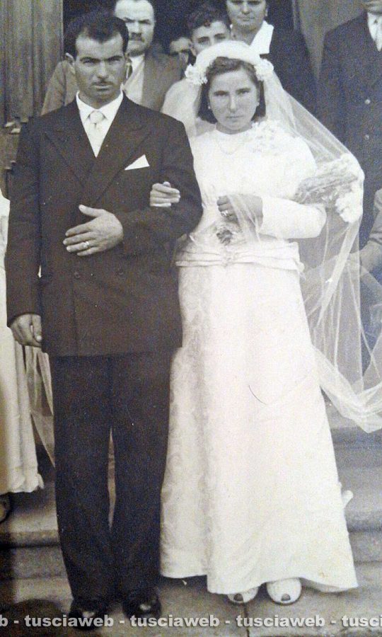 Viterbo - Come eravamo 1951 - Matrimonio Cignini-Tomassini