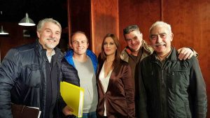 Olmi, Alquati, Carollo, Berardicurti e Benedetti