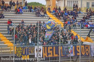 Sport - Calcio - Viterbese - La curva Gialloblù