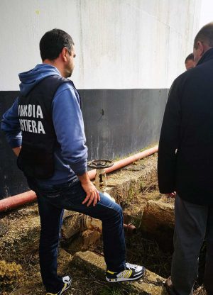 Civitavecchia - Guardia costiera in azione
