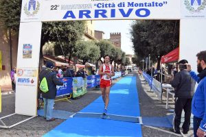 Montalto di Castro - 22esima Maratonina - Il terzo classificato Guido Arsenti