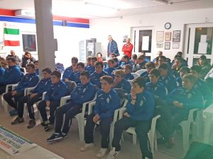 Viterbo - L'associazione arbitri spiega le regola alla Barco Murialdina