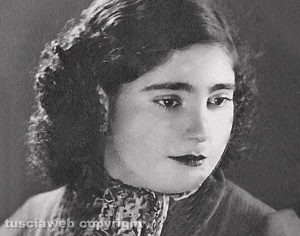 Viterbo - Come eravamo 1946 - Mafalda in posa