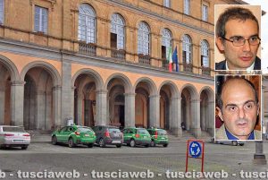 Operazione Vox Populi – La forestale al comune di Acquapendente - Nei riquadri i pm Fabrizio Tucci e Stefano D'Arma