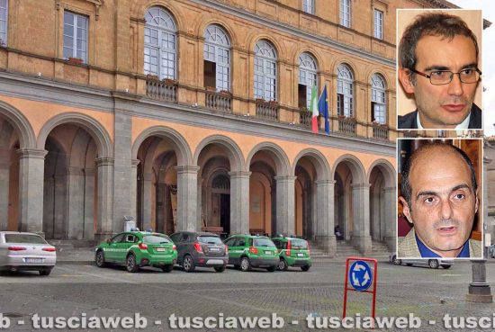 Operazione Vox Populi – La forestale al comune di Acquapendente - Nei riquadri i pm Fabrizio Tucci e Stefano D'Arma