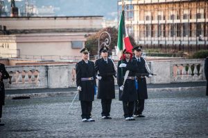 Guardia d’Onore al Quirinale per gli Allievi Marescialli