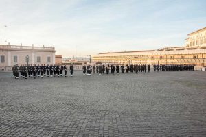 Guardia d’Onore al Quirinale per gli Allievi Marescialli