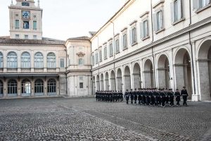 Guardia d’Onore al Quirinale per gli Allievi Marescialli