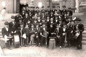 Viterbo - La banda musicale nel 1931