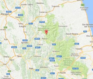 Norcia - Scossa di terremoto di magnitudo 3,6