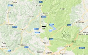 Forte terremoto di magnitudo 4,4 in centro Italia