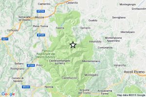 Terremoto - La scossa da 3,8 gradi, epicentro Ussita
